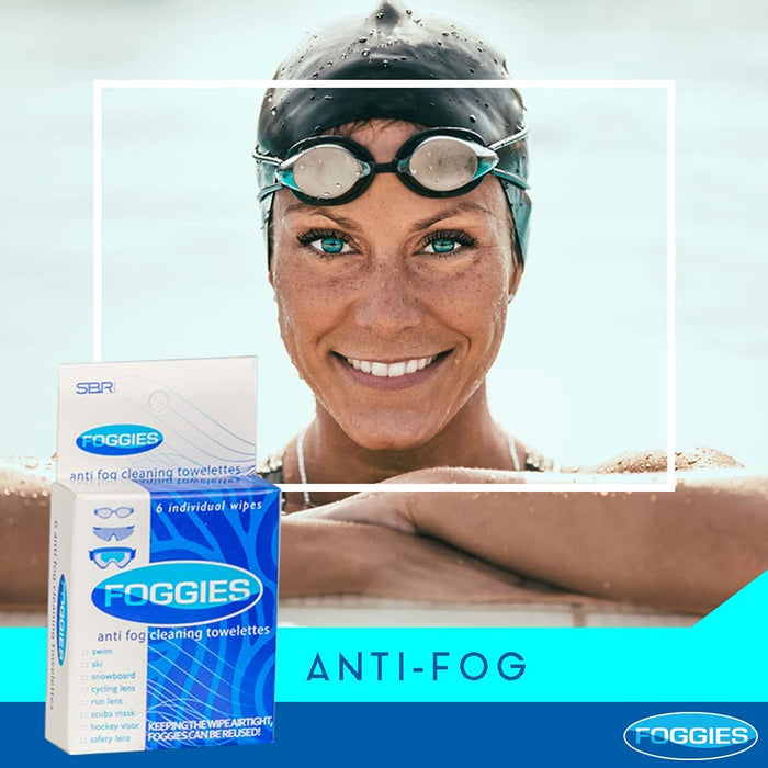 Foggies Anti-Fog Towelettes 6 Pack