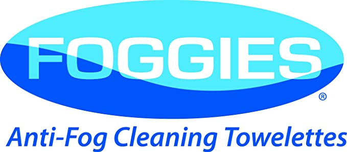 Foggies Anti-Fog Cleaning Towelette Wipes for Goggles, Glasses and Masks, 48-Pack