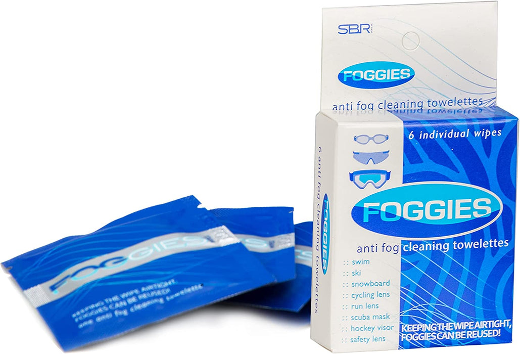 Foggies Anti-Fog Towelettes 6 Pack