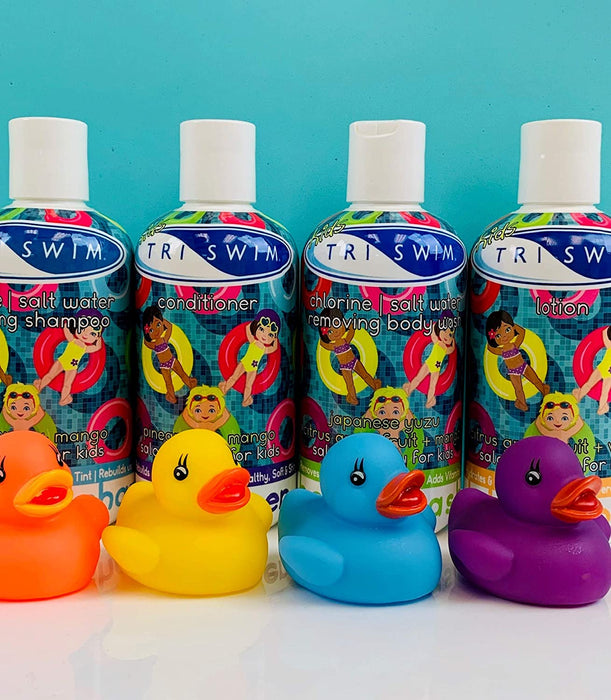 TRISWIM Kids Scented Body Lotion Skin Hydrating Moisturizer Chlorine Removal with Aloe Vera