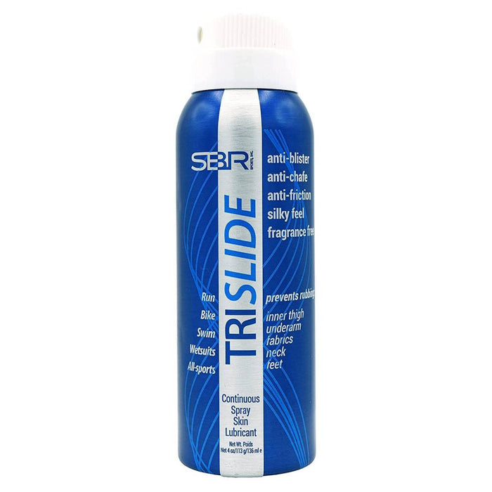 Trislide Anti-Chafe Continuous Spray Skin Lubricant Body Friction Protection | 136 ml