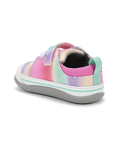 See Kai Run - Stevie II First Walker Shoe for Infants, Rainbow Gradient, Infant 6