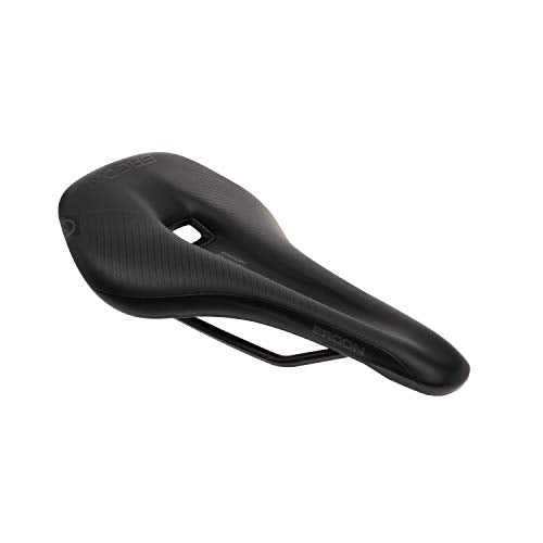 Ergon - SR Pro Ergonomic Comfort Bicycle Saddle | for Road, Race and Gravel Bikes | Mens | Medium/Large | Stealth Black