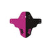 All Mountain Style AMS Front Mudguard – Fits 26’’,27.5’’,29’’, Magenta/Black