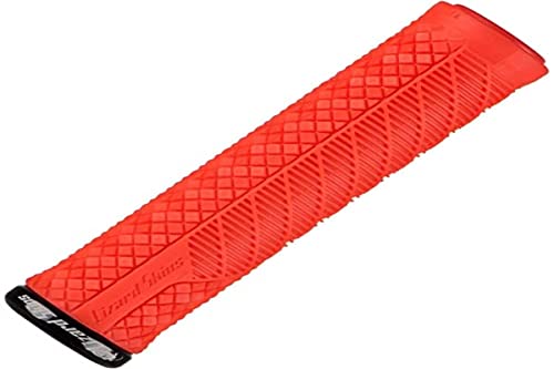 Lizard Skins Unisex's Single-Sided Lock-On Charger Evo Handlebar Grips, Fire Red, One Size