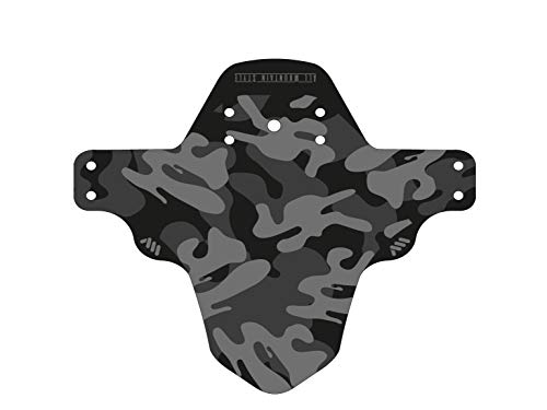 All Mountain Style Front Mudguard –Bike Mud Guard Supports Front Protection Fits Size 26’’, 27.5’’and 29’’ - Helps Protect Your Bike from Mud, Water Spray and More (Camo/Black)