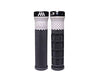 All Mountain Style Cero Grips - Bike Handlebar Grips Support Lock On Dual Pattern and Dual Density - Non Slip Hand Grip Comfortable and Ergonomic Under 3.52 oz (Black/White)