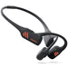 klatre Open Ear Bone Conduction Headphones Wireless Bluetooth 【2023 Version】 for Running/Cycling with Sweat Resistant&Waterproof, Sports Headset Outdoors with ENC Dual Mics for Clear Calls-Sunrise