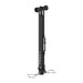 LEZYNE Digital Travel Floor Drive 160psi High-Pressure Bicycle Floor Pump, Compact, Portable, Digital Gauge, Lightweight, Durable CNC Aluminum, Bike Pump