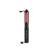 Lezyne Grip Drive HP Bicycle Hand Pump, ABS Flip Chuck, 120PSI, Road, Gravel Bike, Presta and Schrader Valve, High Pressure, Red, 185mm