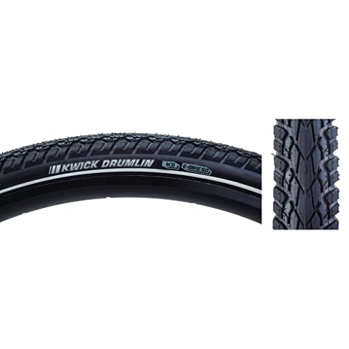 KENDA Kwick Drumlin Road Bicycle Tire - 27.5X2.00 (51-584), SRC, K Shield, Wire Bead - 214214