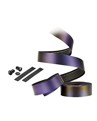 CICLOVATION BAR Tape, Halo Touch, Unique Polymer Surface with Prismatic Texture Sure to Turn Heads While improving Grip and Providing All-Out Performance., T.3mm/W.30mm/L.2000mm, Irradiant Violet