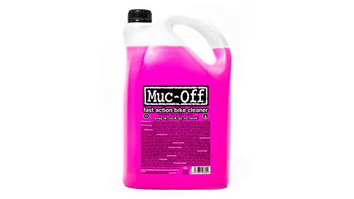 Muc-Off Nano-Tech Bike Cleaner, 5 Liter - Fast-Action, Biodegradable Bicycle Cleaning Fluid - Safe On All Surfaces And Suitable For All Types Of Bike