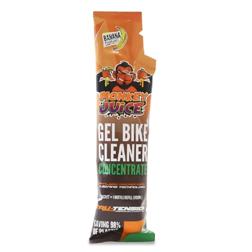 Tru Tension Bike Cleaner | Monkey Juice Gel Bike Cleaner And Degreaser | Concentrate Sachet