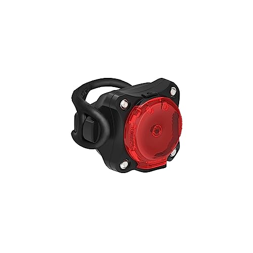 Lezyne Zecto Max Drive Bicycle Rear Light, Red LED, 400 Lumens, Road, Mountain, Gravel Bike, Safety Light, USB Rechargeable