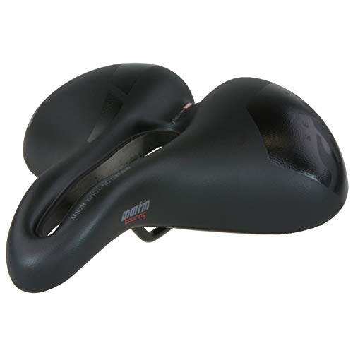 SMP Unisex – Adult's Martin Touring Saddle, Black, Standard Size