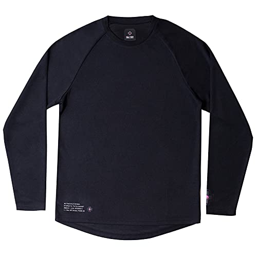 Long Sleeve Mountain Bike Jersey - Black L