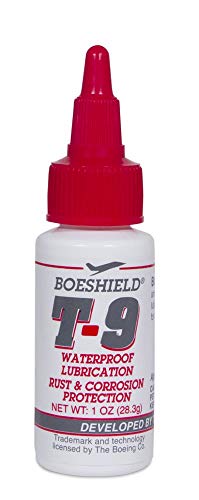 BOESHIELD T-9 Rust & Corrosion Protection/Inhibitor and Waterproof Lubrication, 1 oz liquid