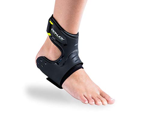 DonJoy Performance POD Ankle Brace, Best Support for Stability, Ankle Sprain, Roll, Strains for Football, Soccer, Basketball, Lacrosse, Volleyball - Large - Right - Black