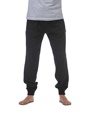 Pro Club Men's Jogger Fleece Long Pants, Black, X-Large