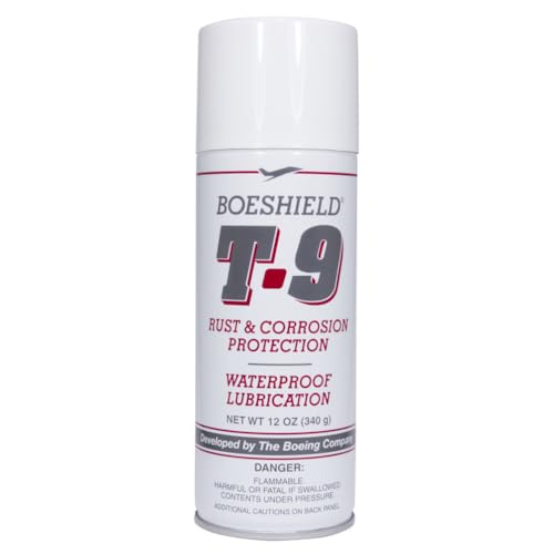 Boeshield T-9 Rust & Corrosion Protection/Inhibitor and Waterproof Lubrication, 12 oz.