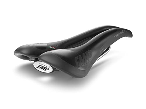 SMP Unisex – Adult's Well Gel Saddle, Black, Standard Size