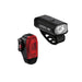 Lezyne Mini Drive 400XL and KTV Drive Pro+ Bicycle Light Set, Front and Rear Pair, 400/150 Lumen, White/Red LED, Road, Mountain, Gravel Bike, USB/USB-C Rechargeable