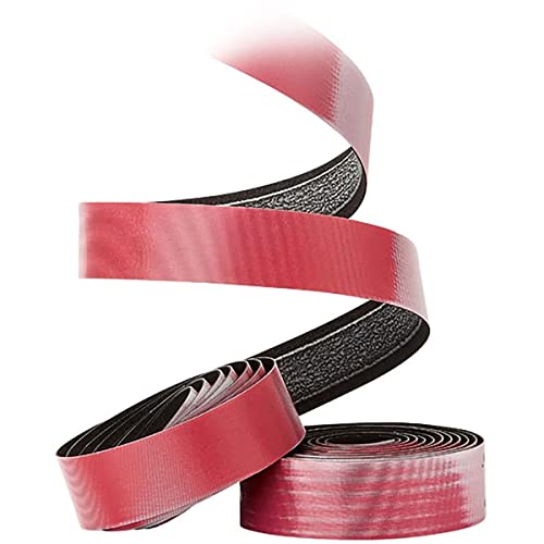 Ciclovation Halo Touch Handlebar Tape, Blooming Red with Black Plugs - 3620.26612