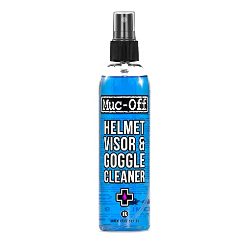 Muc-Off Visor, Lens, And Goggle Cleaner Blue, 250Ml