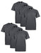 Pro Club Men's Heavyweight Short Sleeve T-Shirt, Charcoal, 7X-Large (6 Pack)