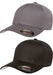 Flexfit 2-Pack Premium Original Cotton Twill Fitted Hat, 2pack 1-Black & 1-Gray, Small/Medium