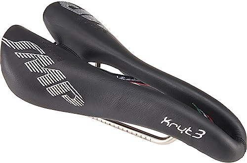 SMP, Bicycle Saddle4bike Kryt3 with Frame No Gender, ZSTKRYT3-NE, Black, XS,S,M