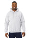 Jerzees 8 oz. NuBlend 50/50 Pullover Hood, White - X-Large