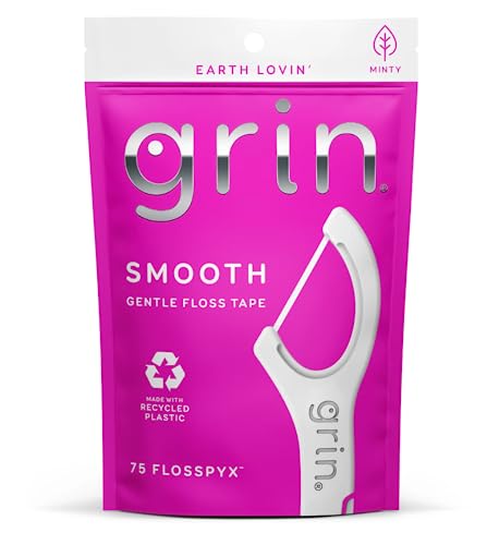 Grin Smooth Flosspyx 75 Count