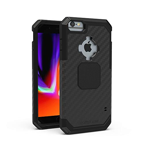 Rokform - iPhone SE (2nd generation)/8/7/6 Magnetic Case with Twist Lock, Military Grade Rugged iPhone Case Series (Black)