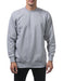 Pro Club Men's Heavyweight 13oz Crew Neck Fleece Pullover Sweatshirt, Heather Gray, 2X-Large