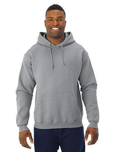 Jerzees 8 oz. NuBlend 50/50 Pullover Hood, Oxford - Large