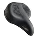 Memory Foam Padded Bike Seat by Delta, Cruiser - Comfort Saddle, Black - Easy to Mount - Dual Shock Suspension for A Comfortable Ride - Universal Fit & Grab Handle for Easy Transport