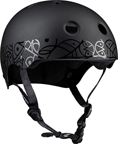 Pro-Tec Classic Skate Matte Helmet Don Pendleton-Black XS