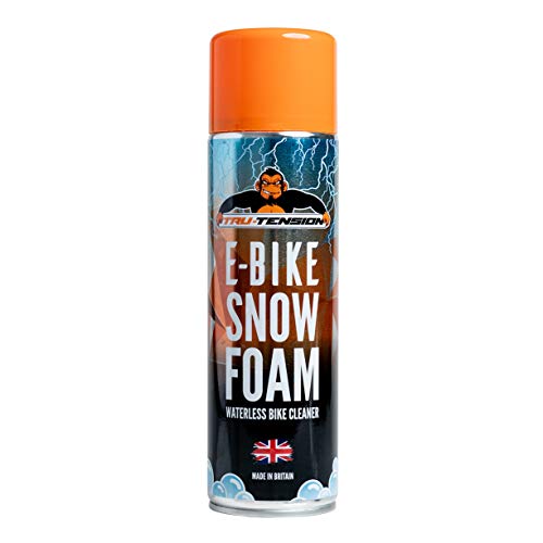 Tru-Tension - Snow Foam Waterless Bike Cleaner - Bike Degreaser - 500ml - Bike Chain Degreaser - Perfect for Safely Cleaning your Bike with Thick Foam