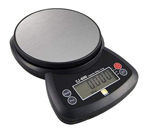 Jennings CJ600 600g x 0.1g Digital Scale, Black