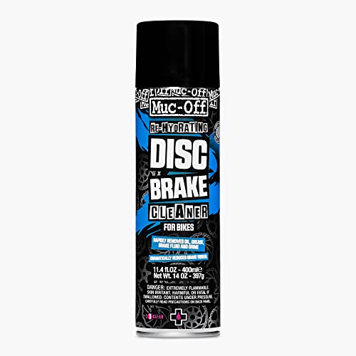 Muc Off Disc Brake Cleaner, 13.5 fl oz - Advanced Brake Cleaner and Degreaser for Bicycle Brake Pads - Bike Cleaner for MTB/Road/Gravel Bikes