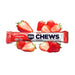 GU Energy Chews, Strawberry Energy Gummies with Electrolytes, 18 Packs (144 Chews Total)