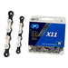 KMC X11.93 11 Speed Chain for Trekking 116 Link Half Nickel Plated Original