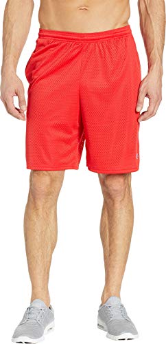 Champion Men's Classic Mesh Shorts Crimson Small 8.5