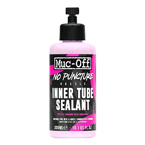 Muc-Off No Puncture Hassle Inner Tube Sealant, 10 fl oz - Bike Tube Puncture Repair Sealant - Bike Tire Sealant for MTB/Road/Gravel Bikes