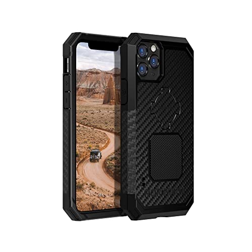 ROKFORM - iPhone 11 Pro Case, Rugged Series, Magnetic Protective Apple Gear, iPhone Cover with RokLock Twist Lock, Shock Proof, Drop Tested Armor (Black)