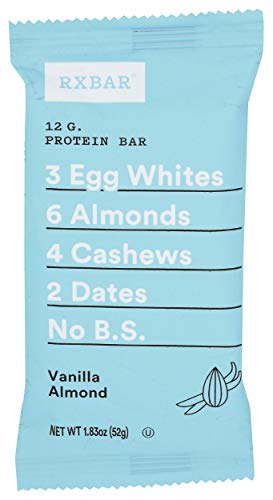 RXBAR Protein Bar, Vanilla Almond, 12g Protein,