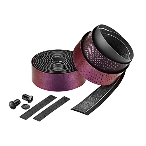 CICLOVATION BAR Tape, Leather Touch_Chameleon, Synthetic Leather with Chameleon Colorway on The Iridescent Textures for Superb Grip and handling Performance, T.3mm/W.30mm/L.2000mm, Phoenix