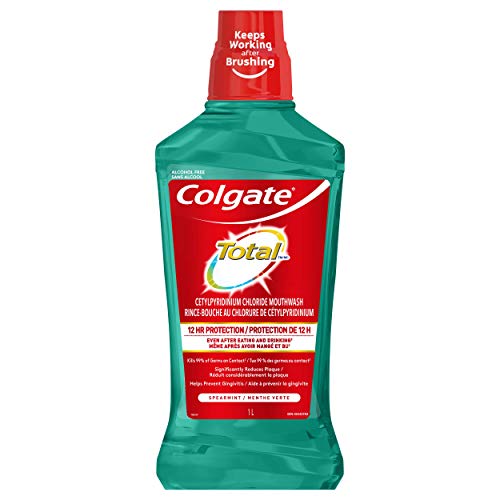 Colgate Total Advanced Pro-Shield Mouthwash, Spearmint 33.8 oz